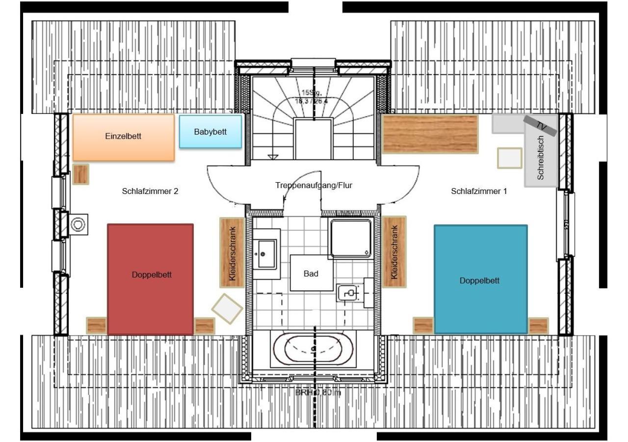 Modernes Reetdach-Ostseeferienhaus Bella Mare, Insel Usedom Mit Sauna, Kamin & Sonnenterrasse Zirchow Kültér fotó